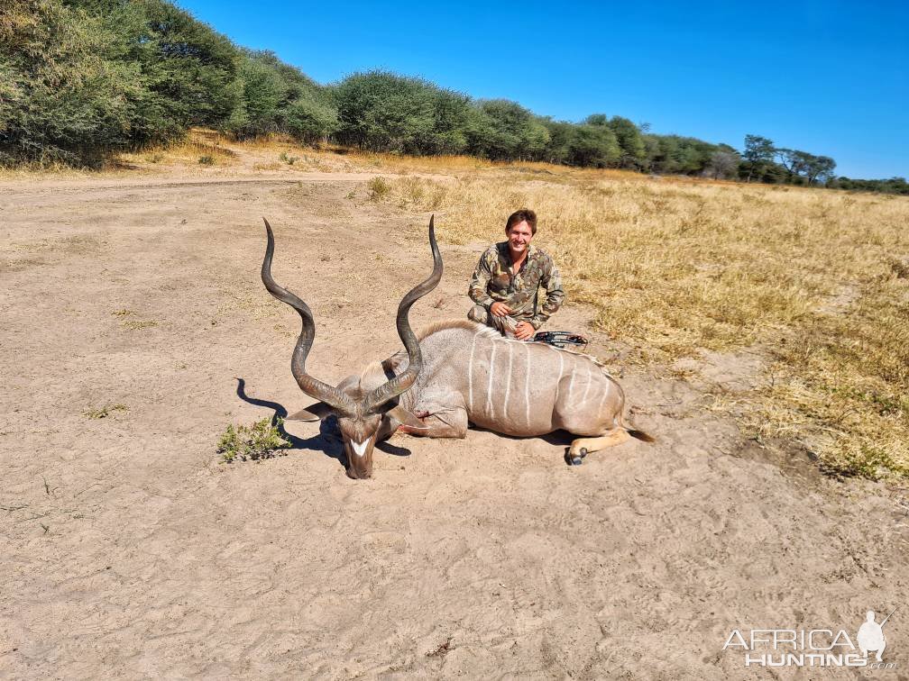 Kudu Bow Hunting Namibia