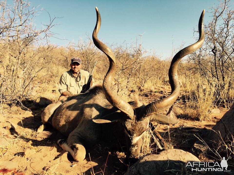 Kudu Hunt in Namibia