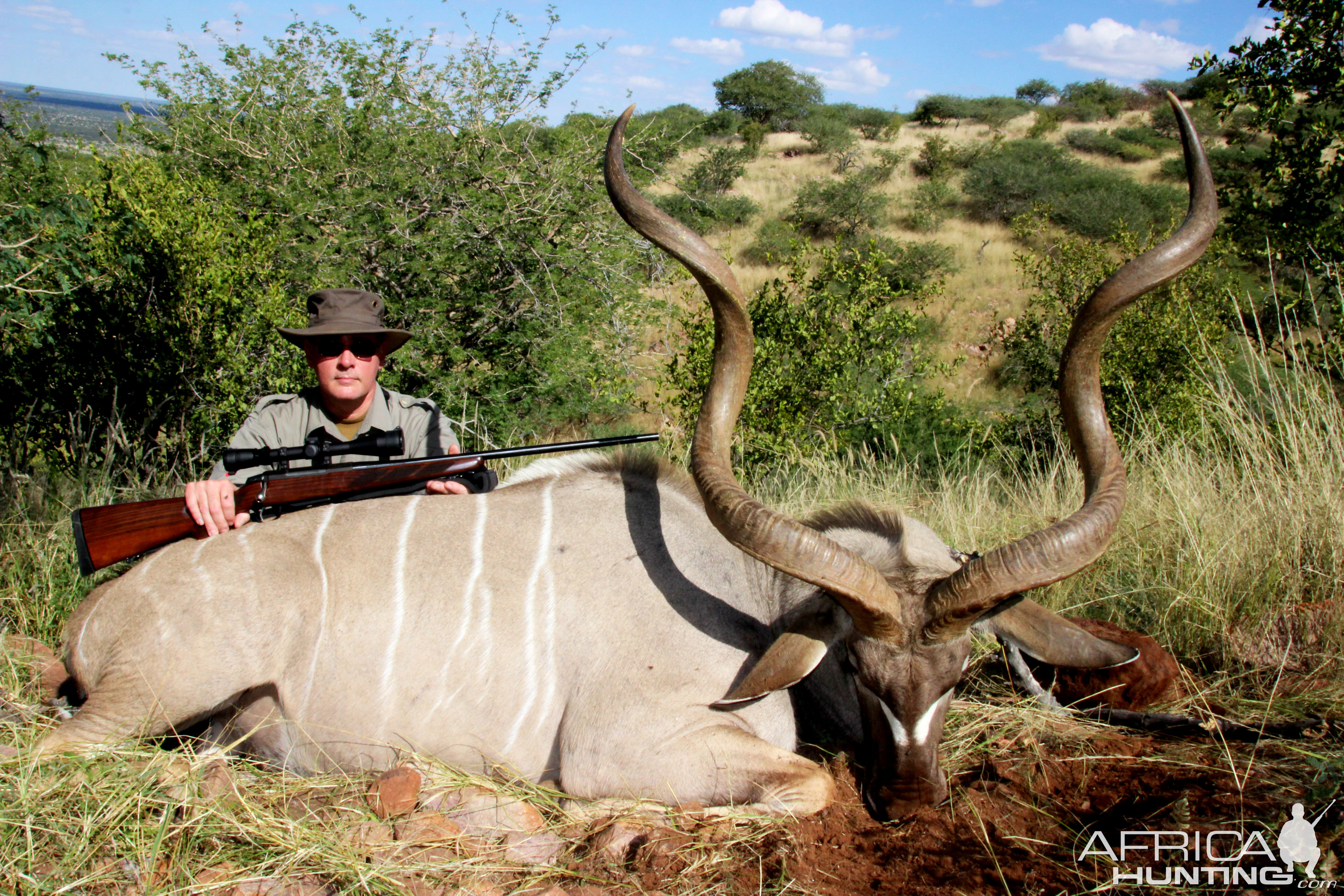 Kudu Hunt in Namibia