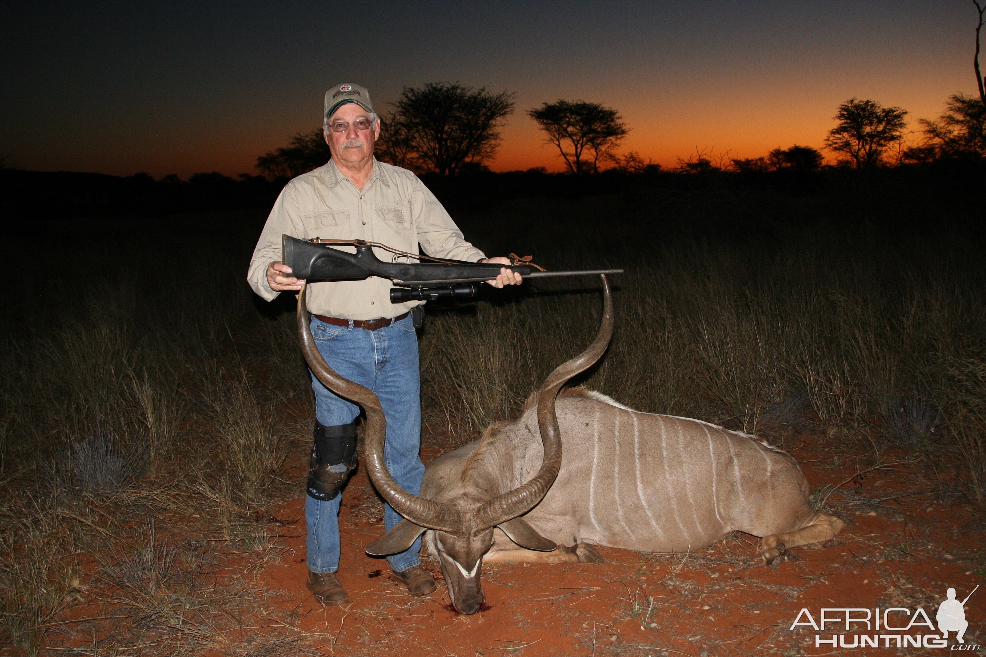 Kudu Hunt in Namibia