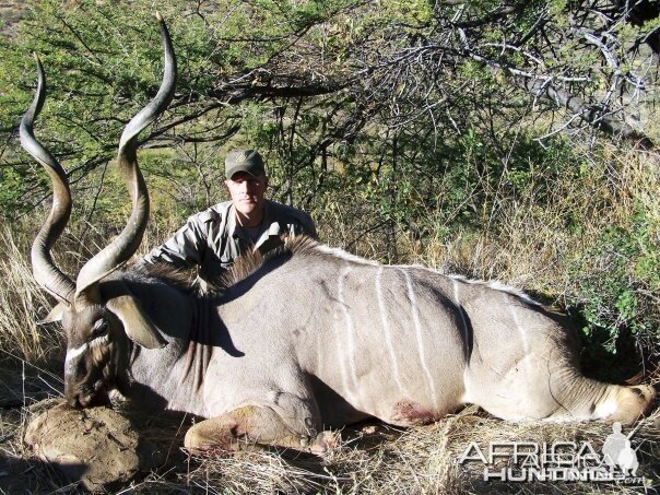 Kudu hunt in Namibia