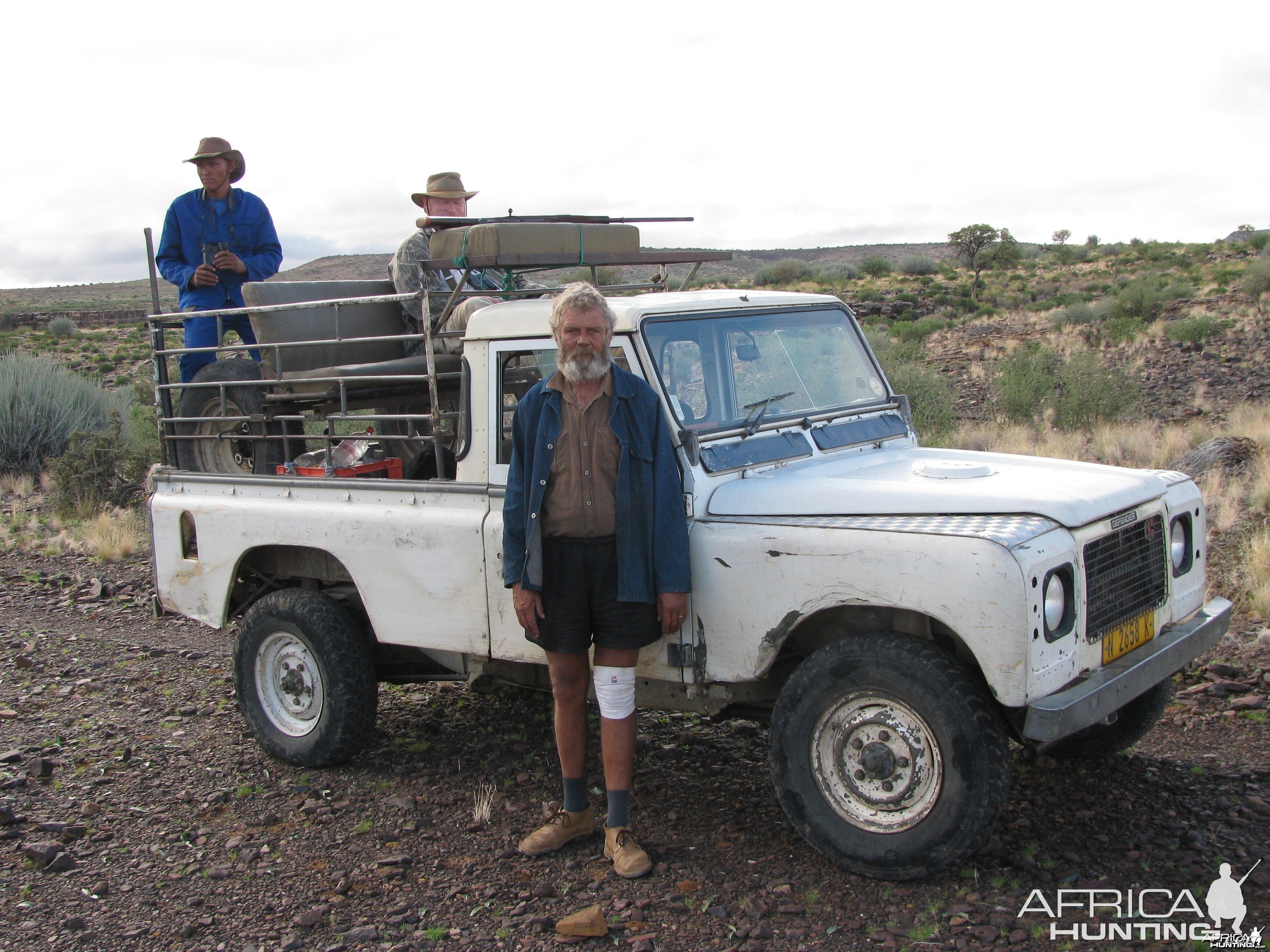 Kudu hunt in the Karas mountains, Namibia