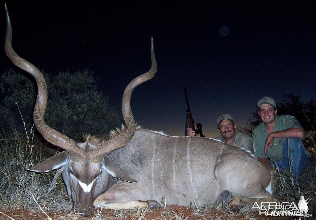 Kudu hunted with Hartzview Hunting Safaris