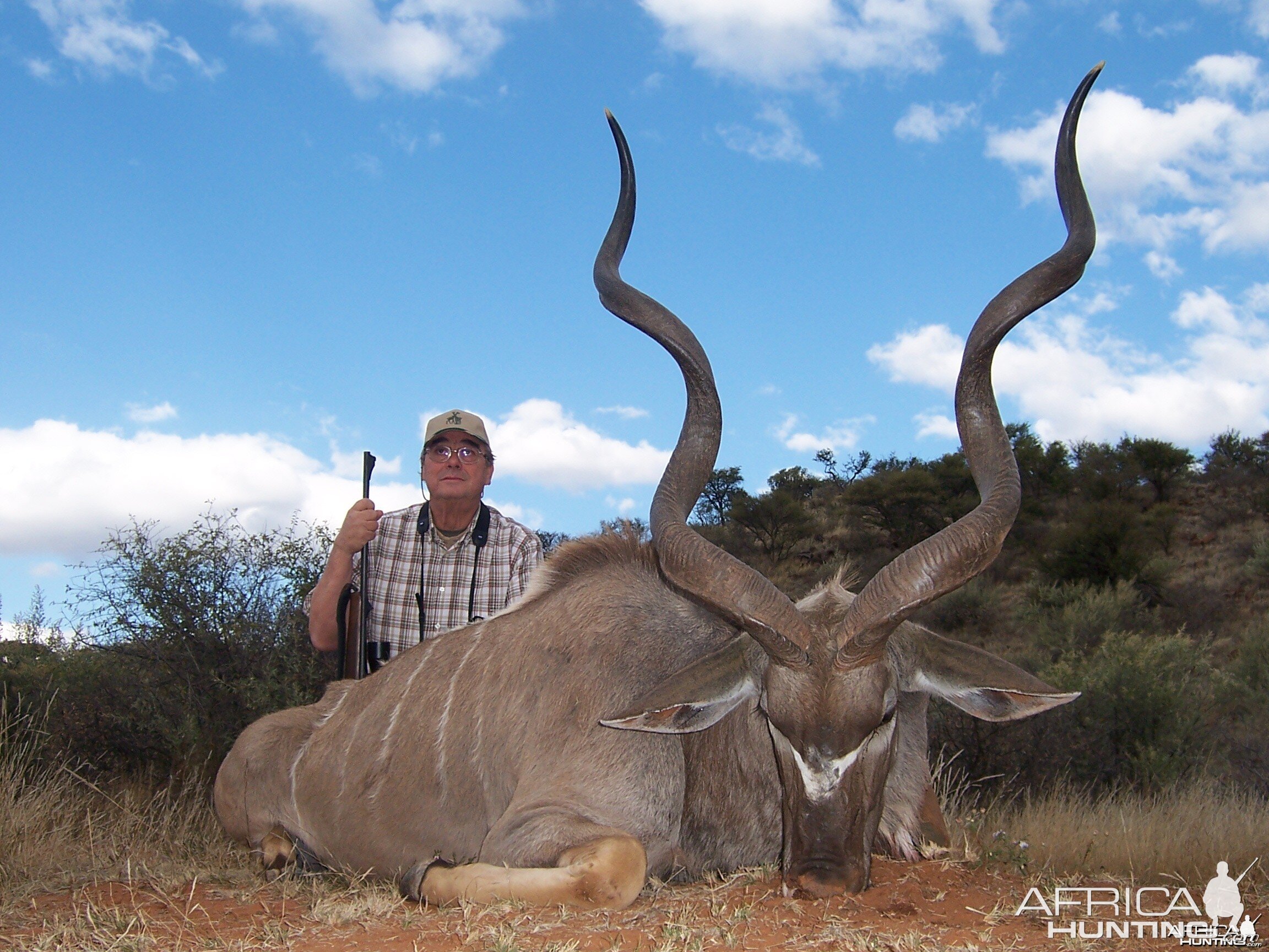 Kudu hunted with Hartzview Hunting Safaris