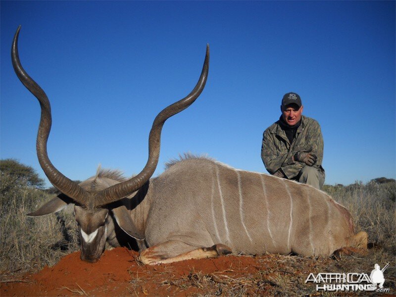 Kudu hunted with Wintershoek Johnny Vivier Safaris