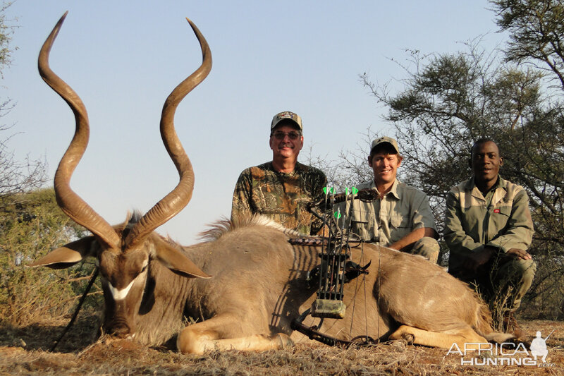 Kudu hunted with Wintershoek Johnny Vivier Safaris