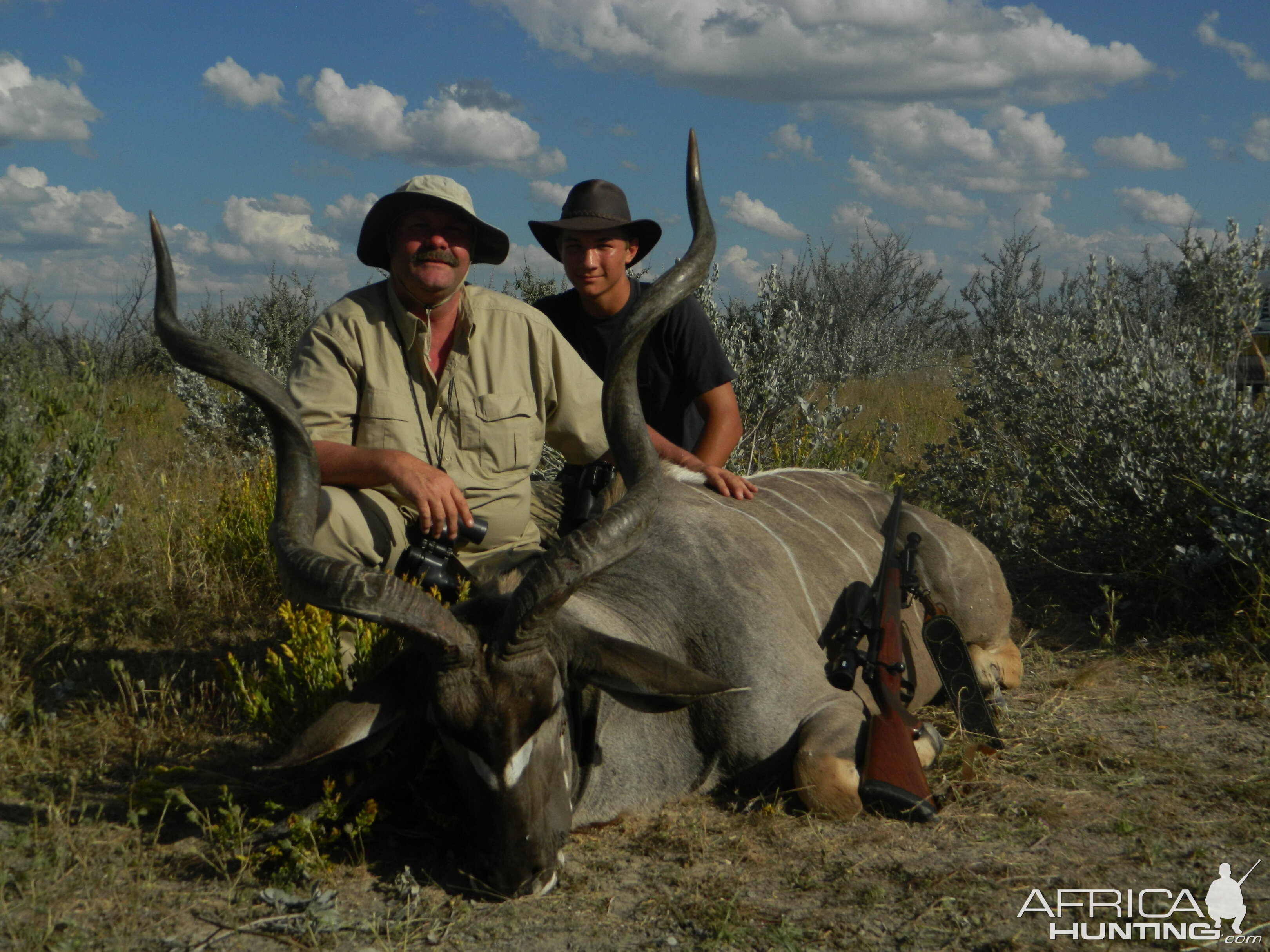 Kudu Hunting in Namibia