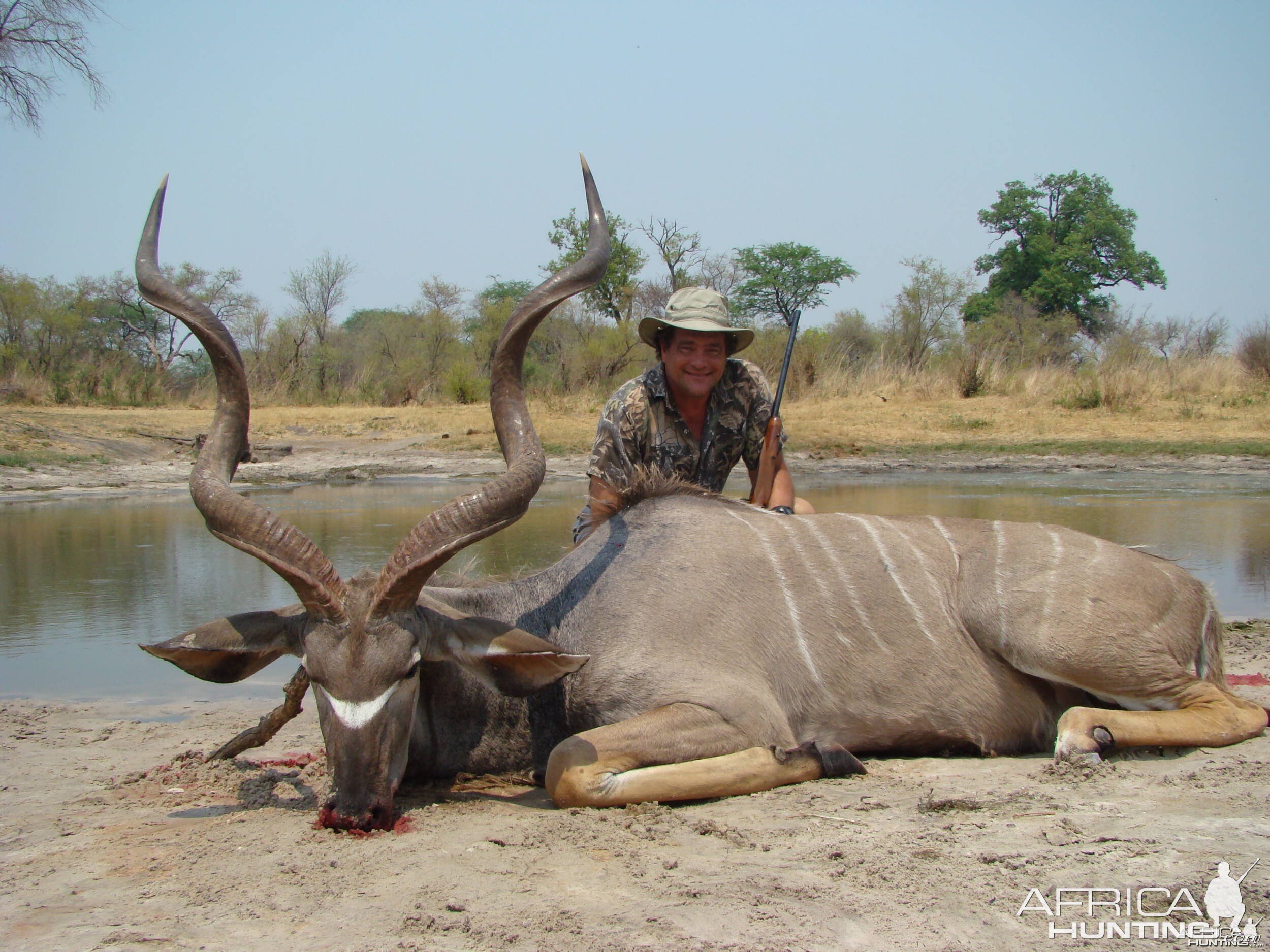 Kudu Shot in Zimbabwe in 2008