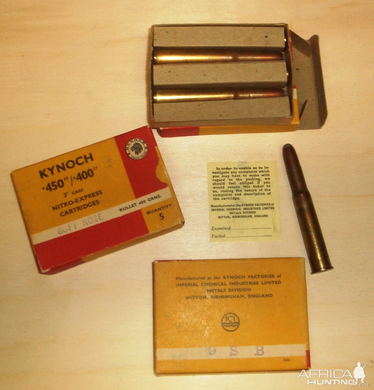 Kynoch Cartridges