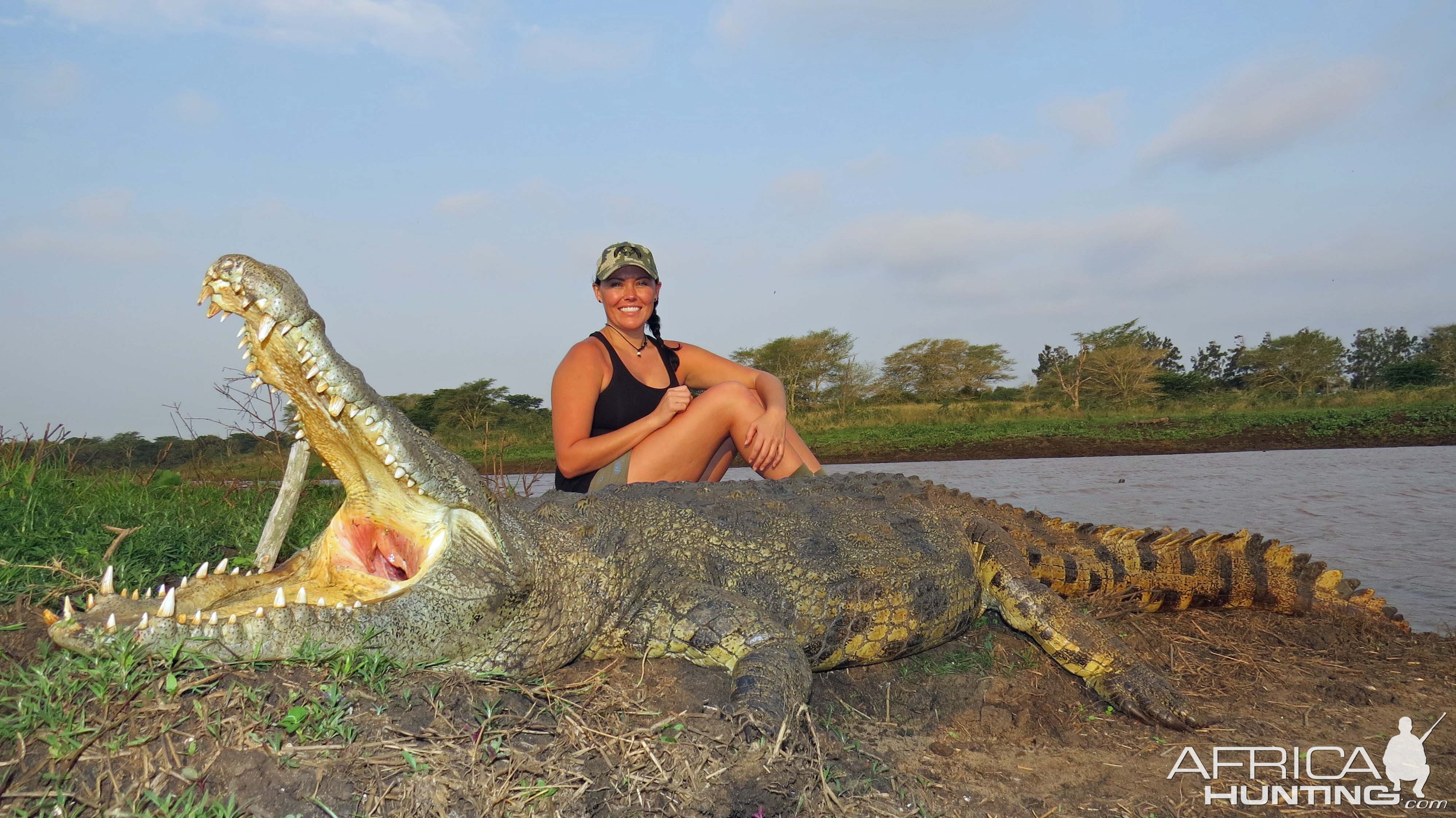 Lady with Crocodile, Kwa Zulu Natal