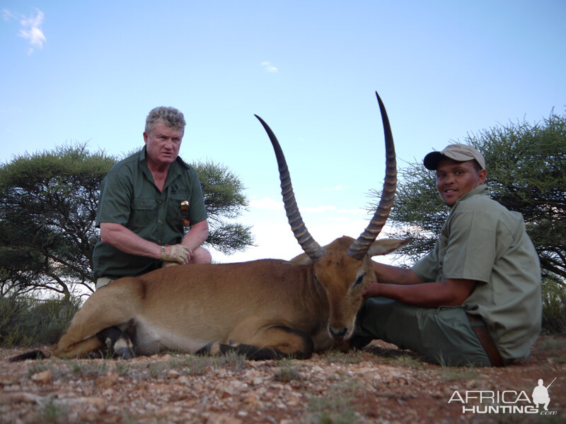 Lechwe hunt with Wintershoek Johnny Vivier Safaris