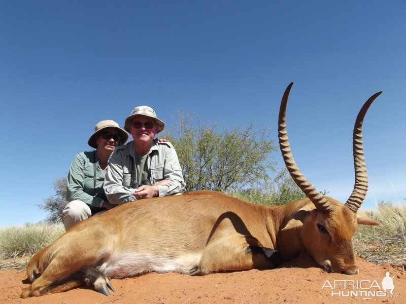 Lechwe hunt with Wintershoek Johnny Vivier Safaris