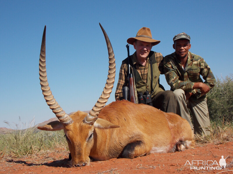 Lechwe hunt with Wintershoek Johnny Vivier Safaris