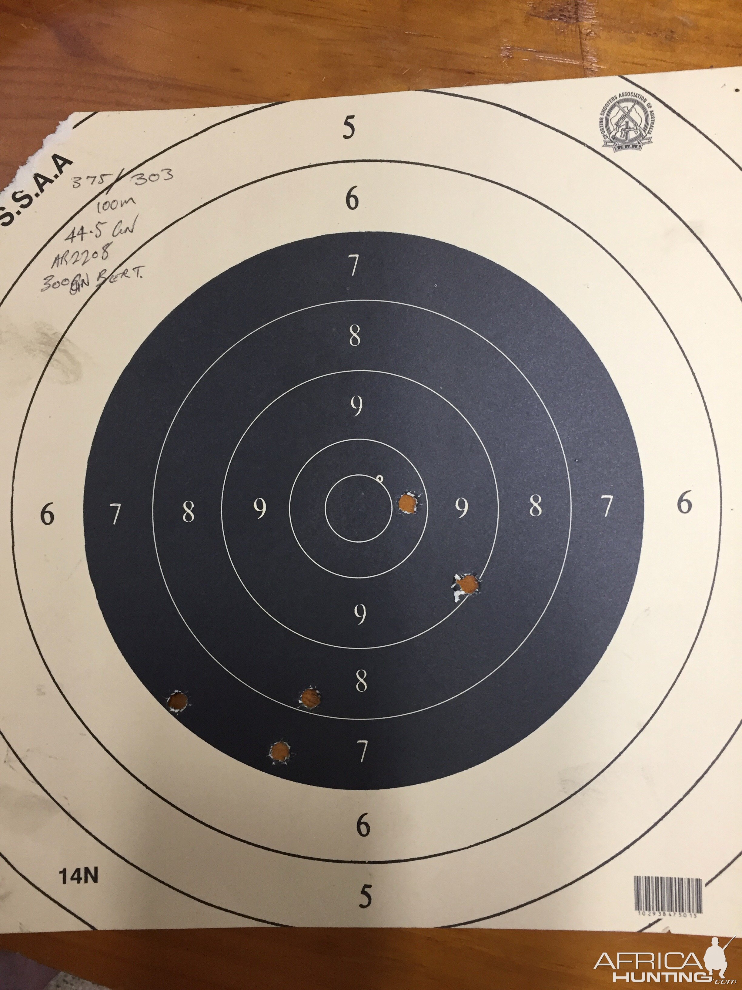 Lee Enfield LE 1 375-303 Range Shots