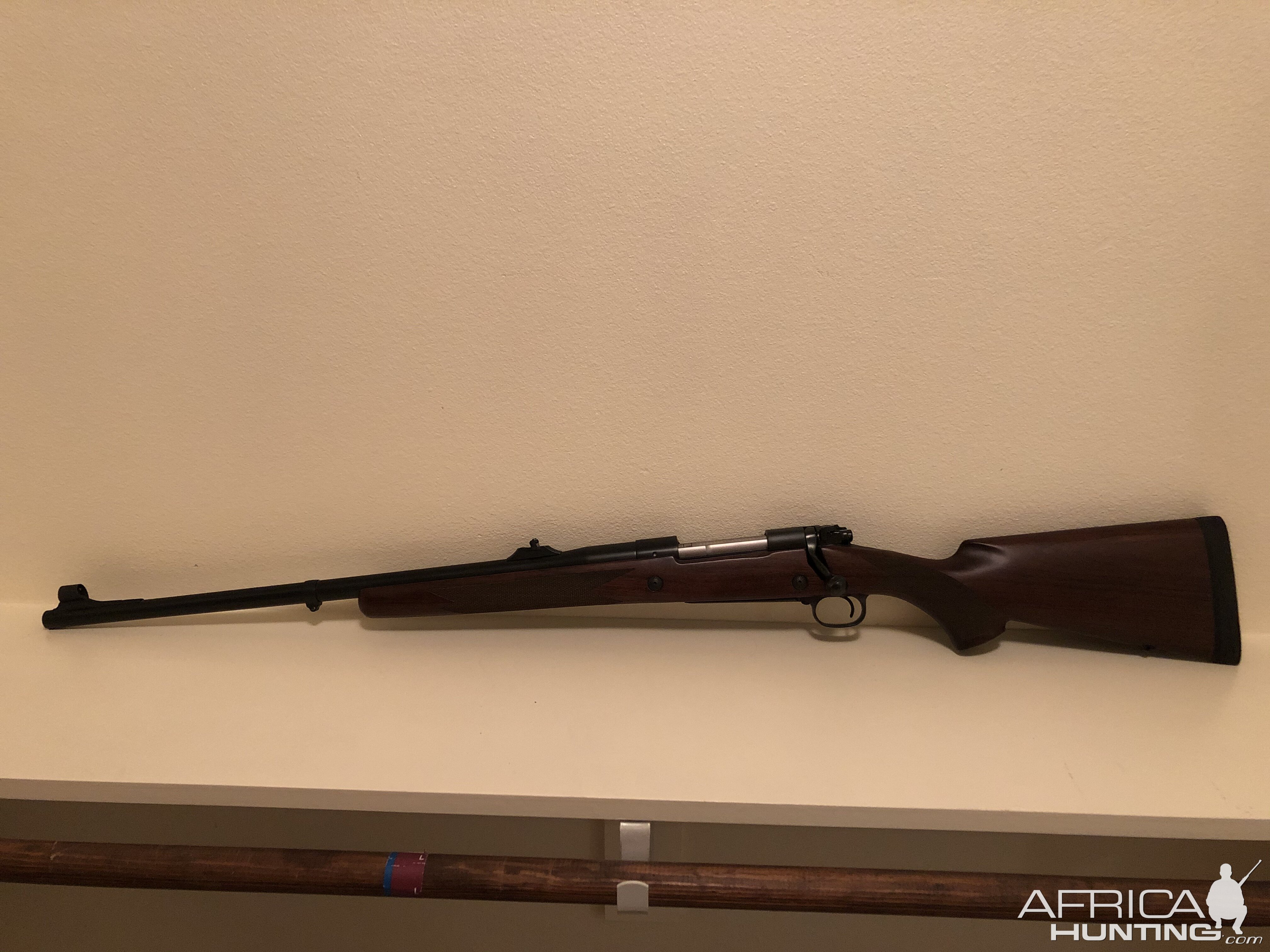 Left hand Winchester 375 H&H Rifle