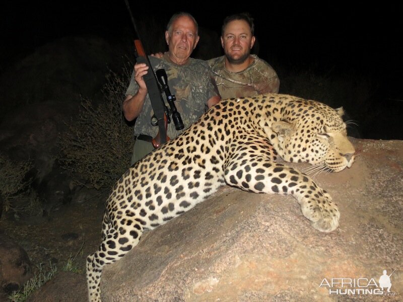 Leopard Hunt Nambia