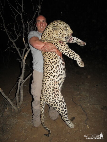 Leopard Hunt Nambia