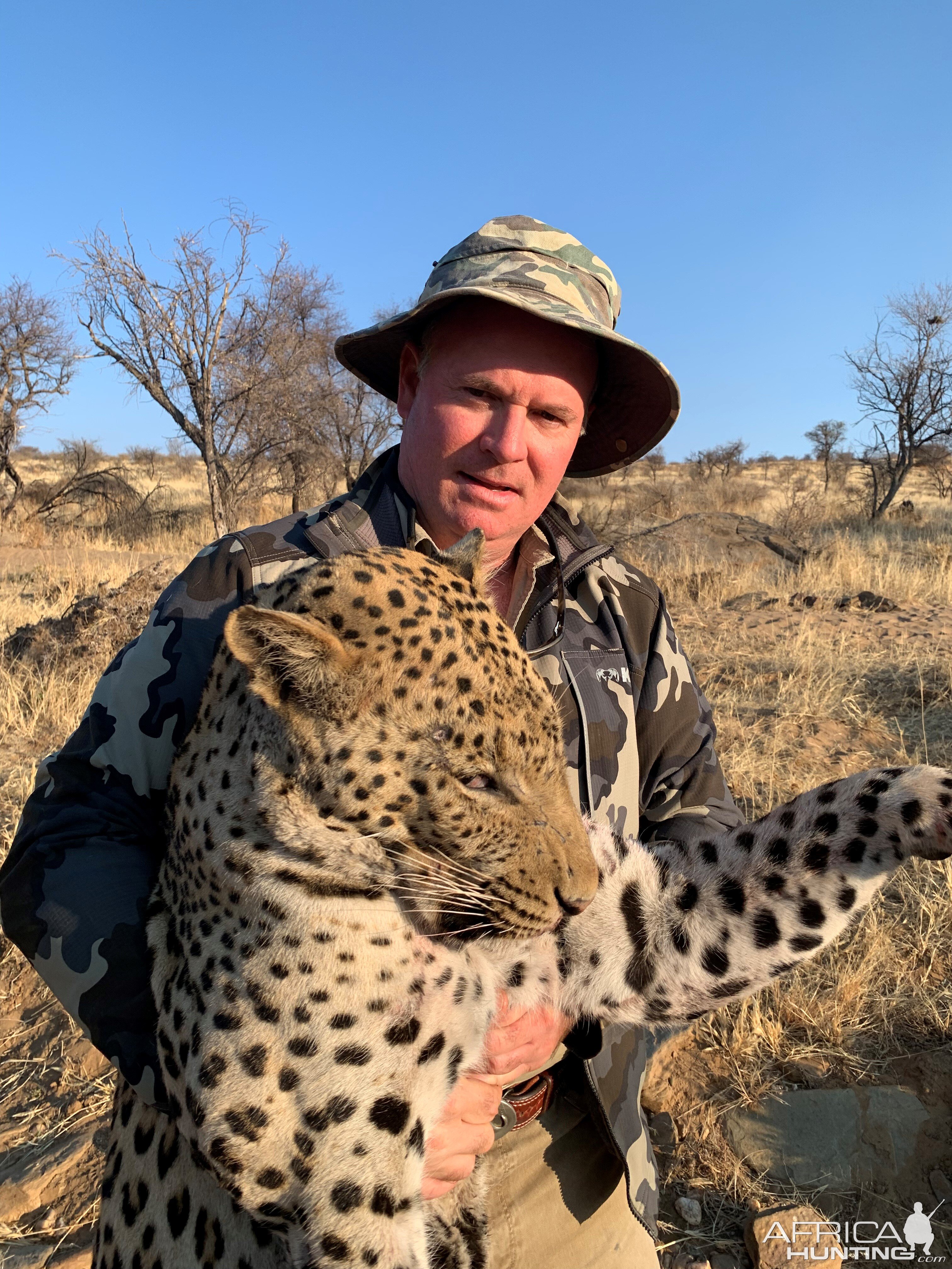 Leopard Hunt Namibia