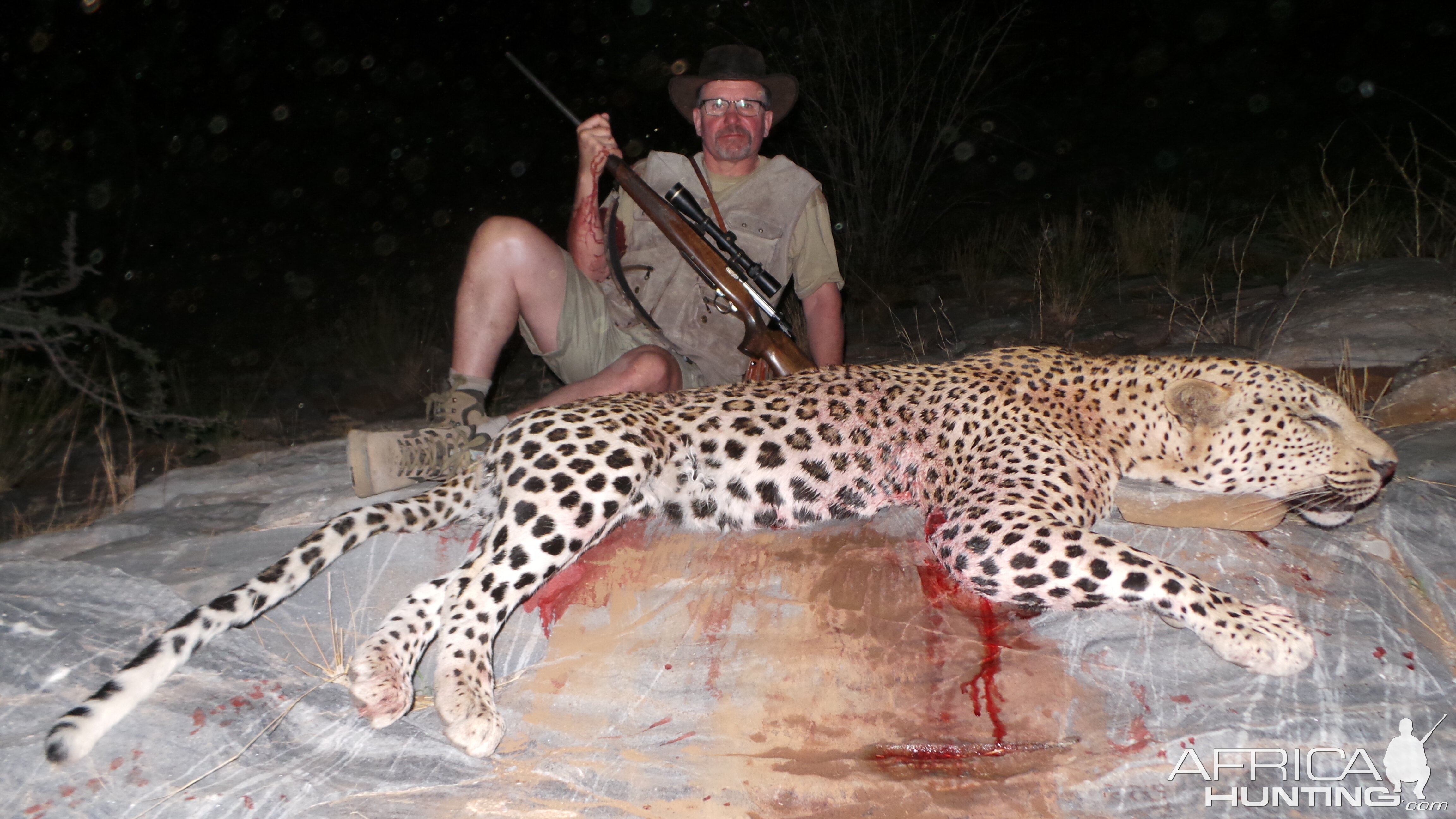 Leopard Hunt Namibia