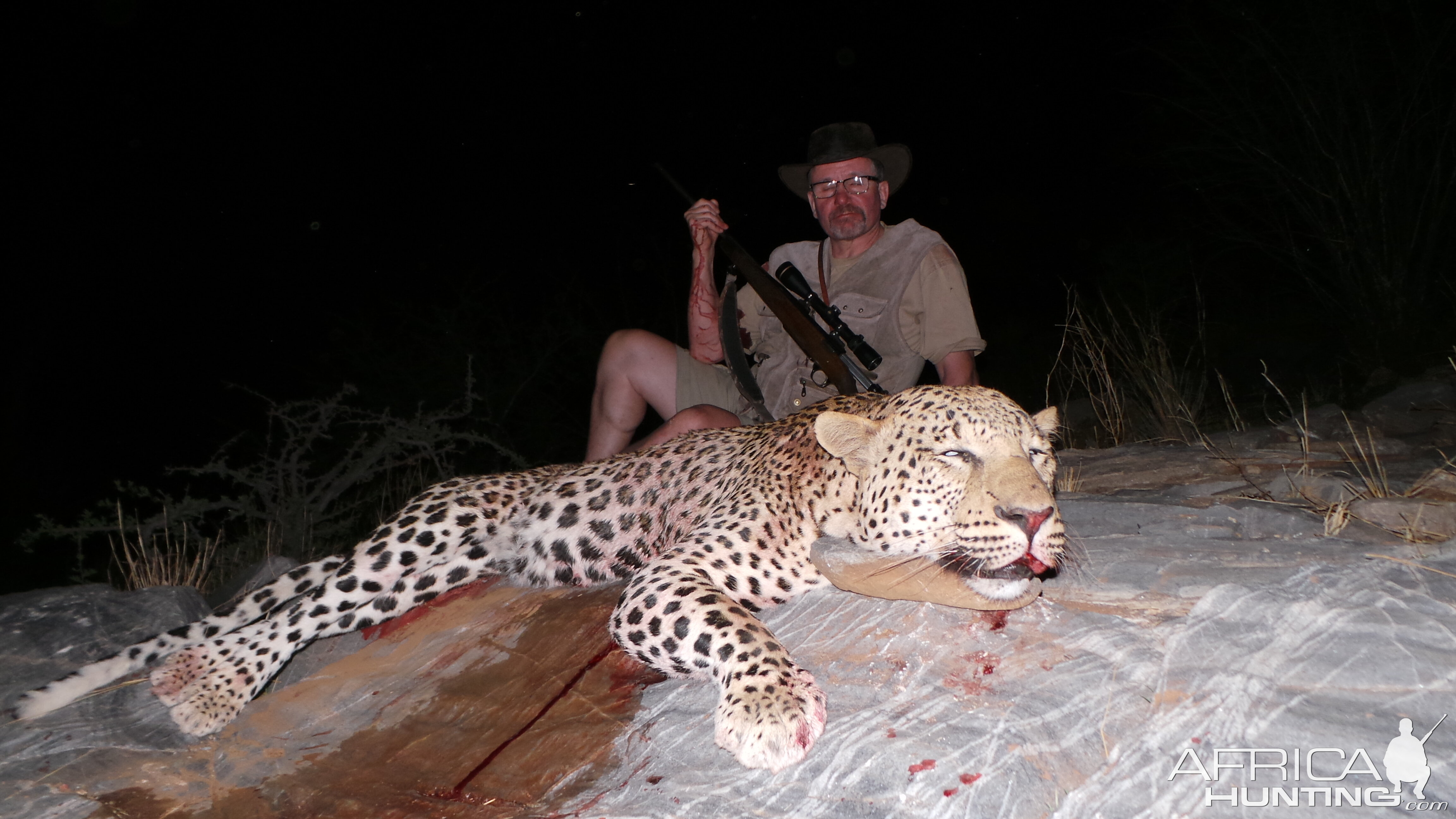 Leopard Hunt Namibia