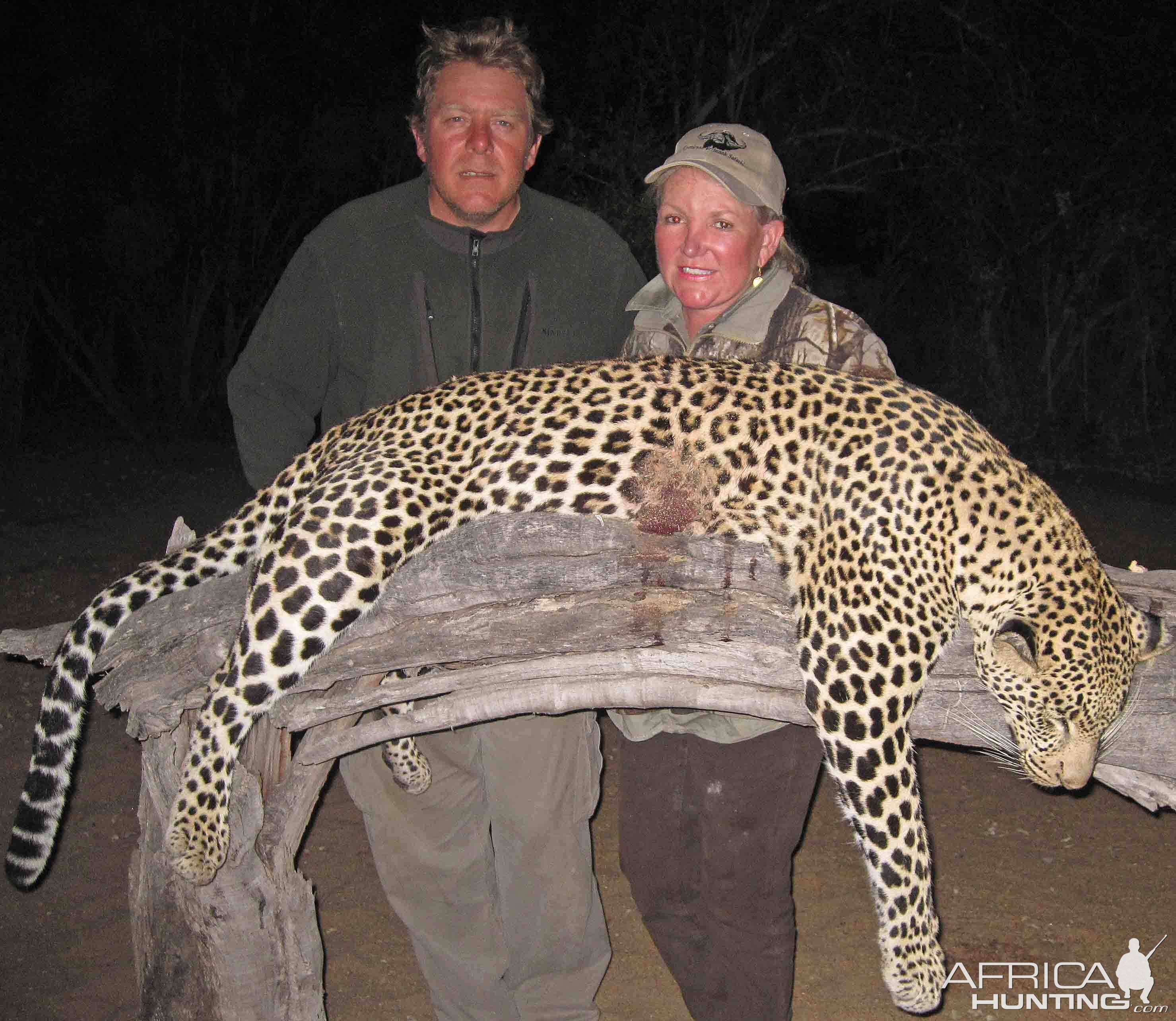 Leopard Hunting Big 5 completed for this amazing lady hunter!