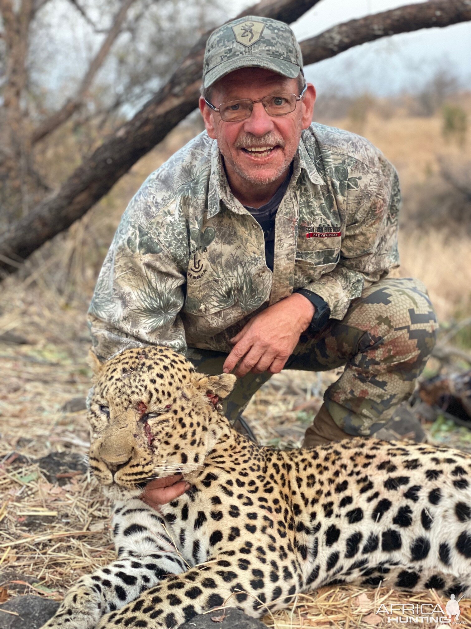 Leopard Hunting Matetsi Zimbabwe