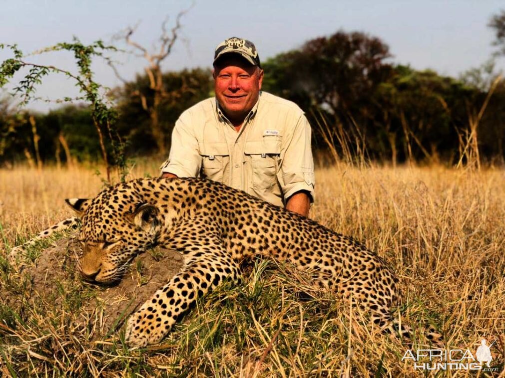 Leopard Hunting Namibia