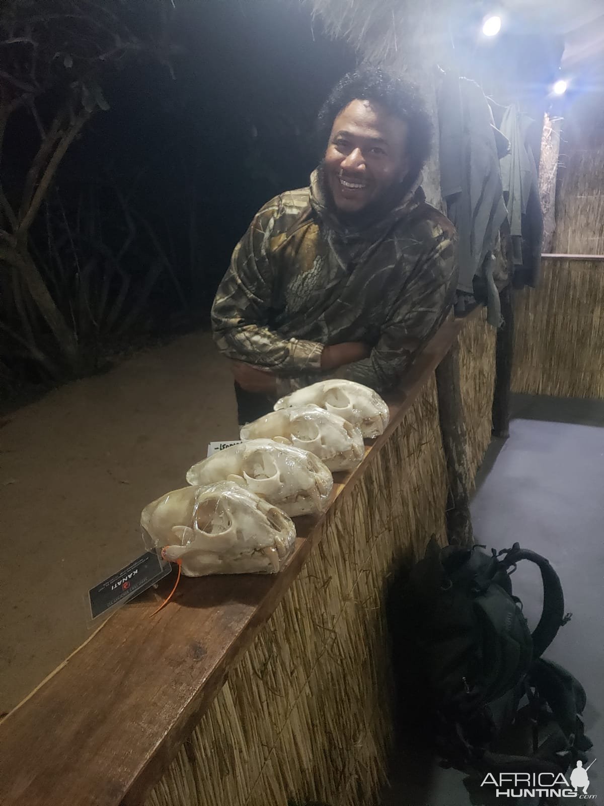 Leopard Skulls Tanzania