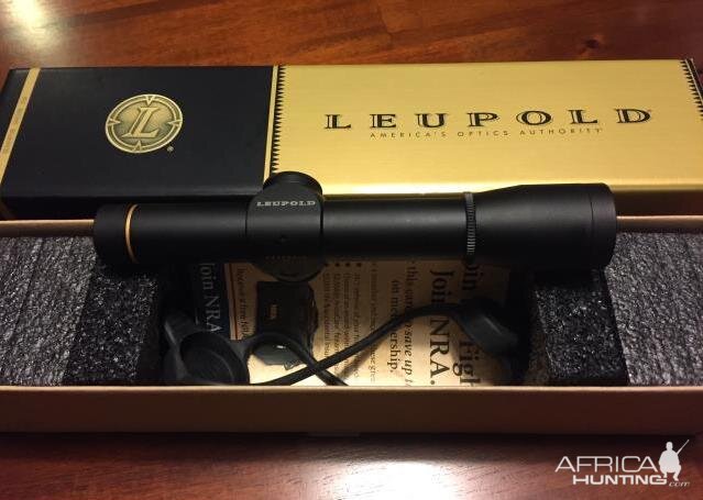 Leupold FX-II 2.5 power fixed ultralight scope