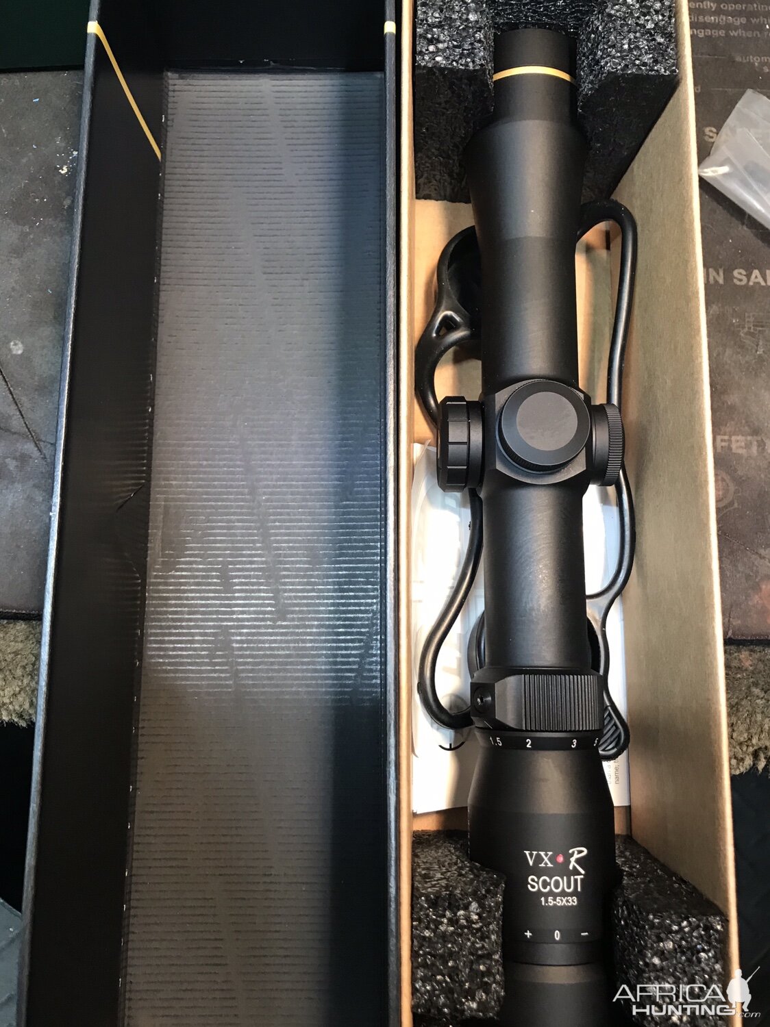 Leupold VXR Firedot 1.5-5x33 Scout Riflescope