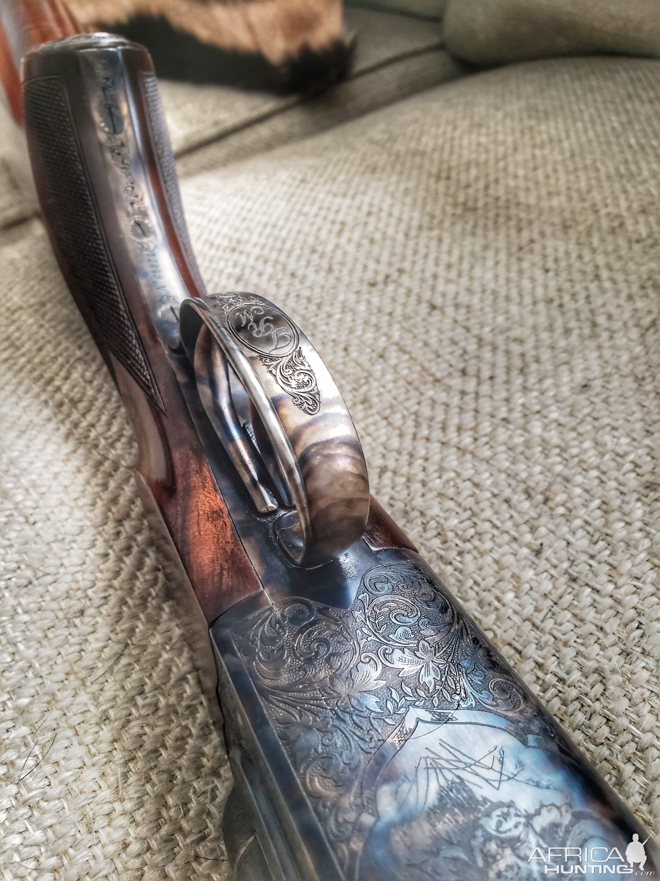 LH Chapuis Brousse 470 NE Double Rifle