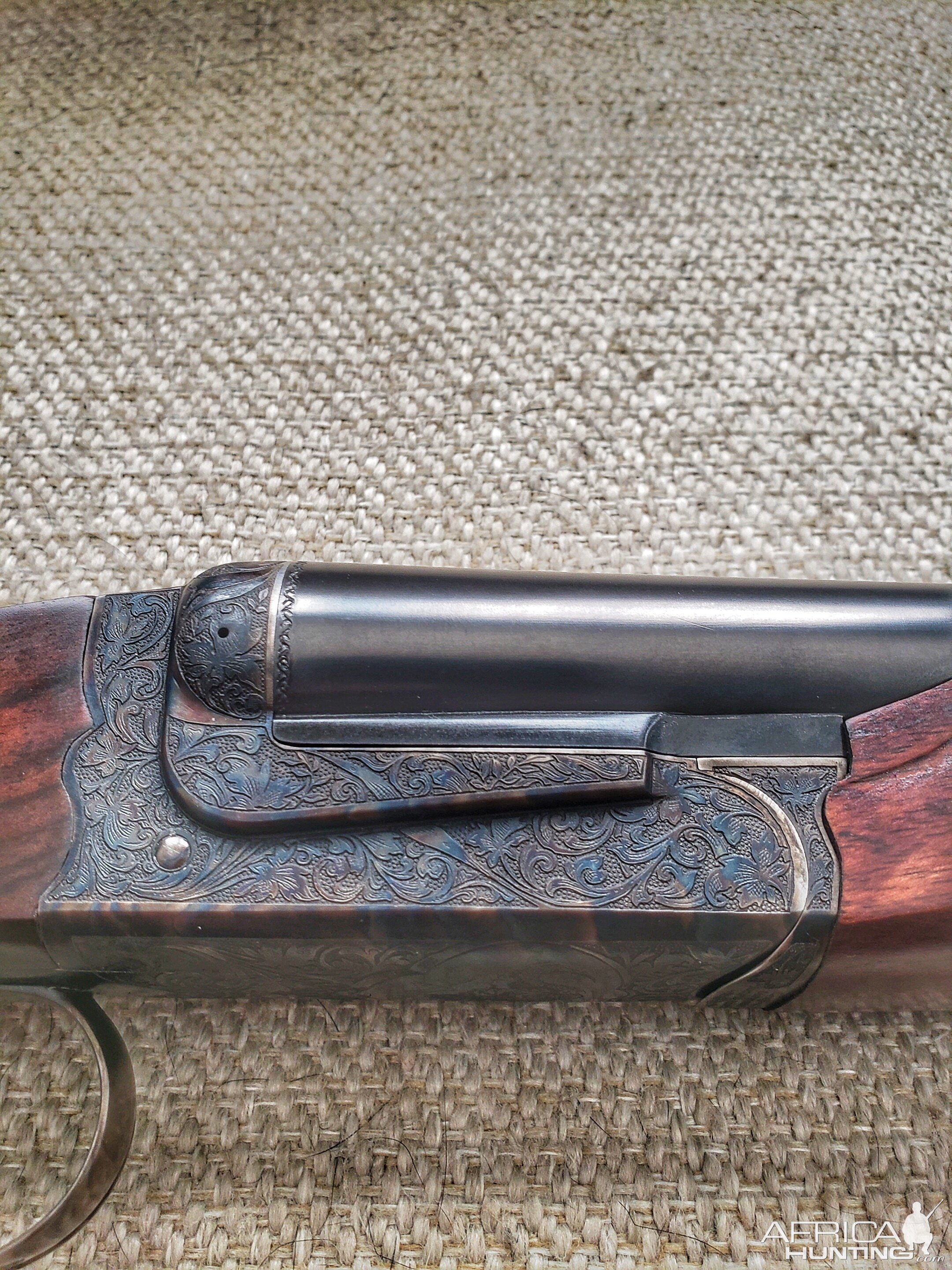 LH Chapuis Brousse 470 NE Double Rifle