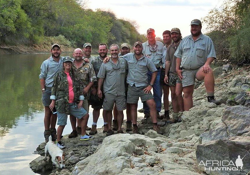 Limcroma Family on the Limpopo River