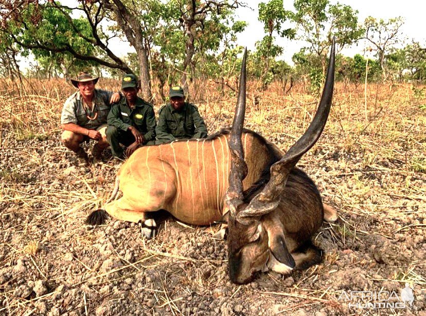 Lord Derby Eland Hunt Cameroon