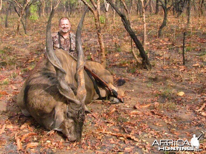 Lord Derby Eland hunt with CAWA in CAR