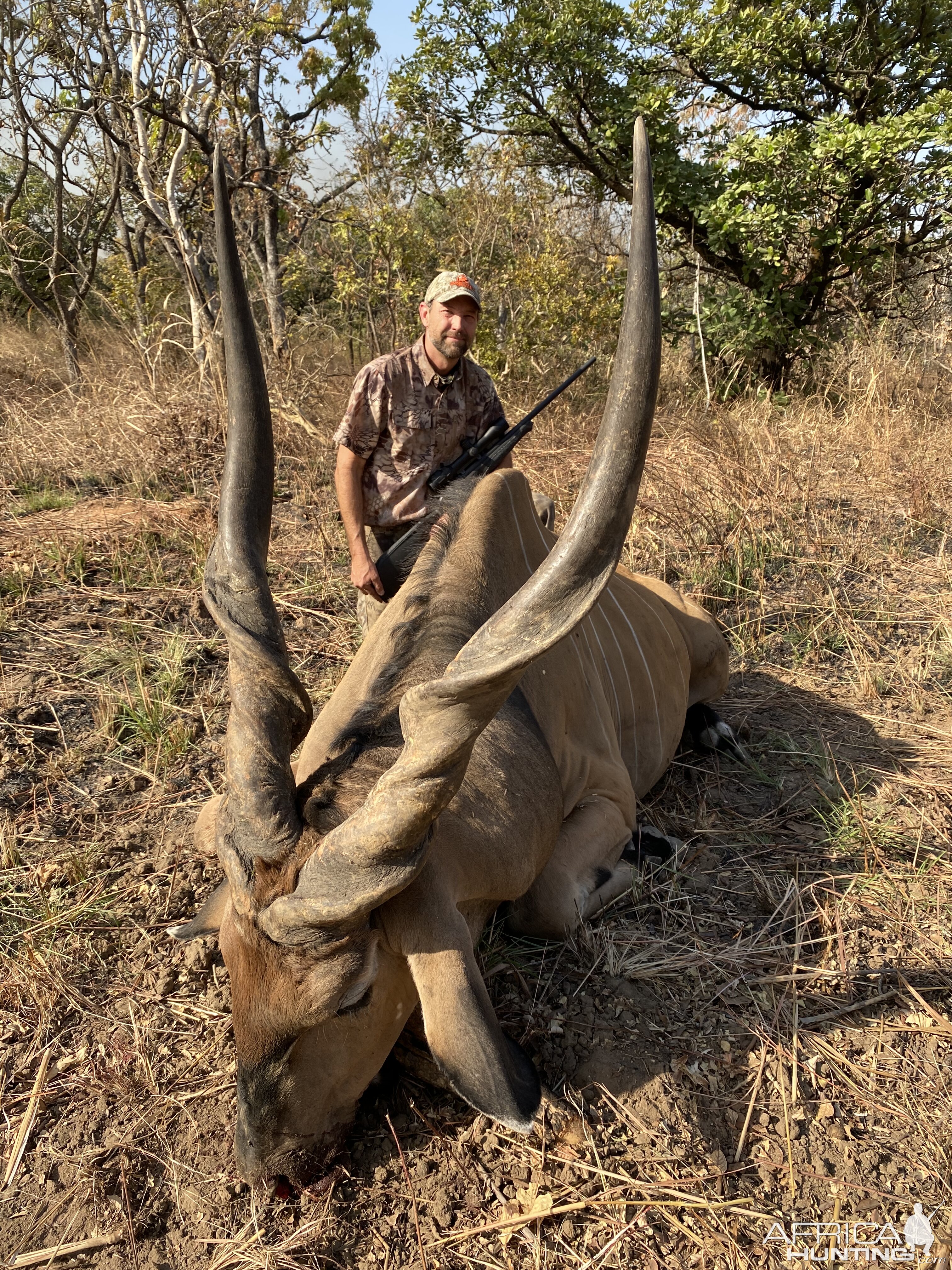 Lord Derby Eland Hunting Cameroon