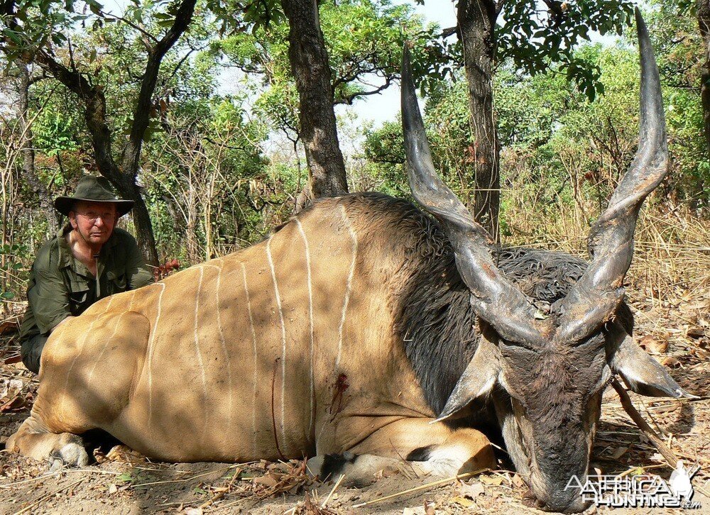 Lord Derby Eland Hunting in C.A.R.