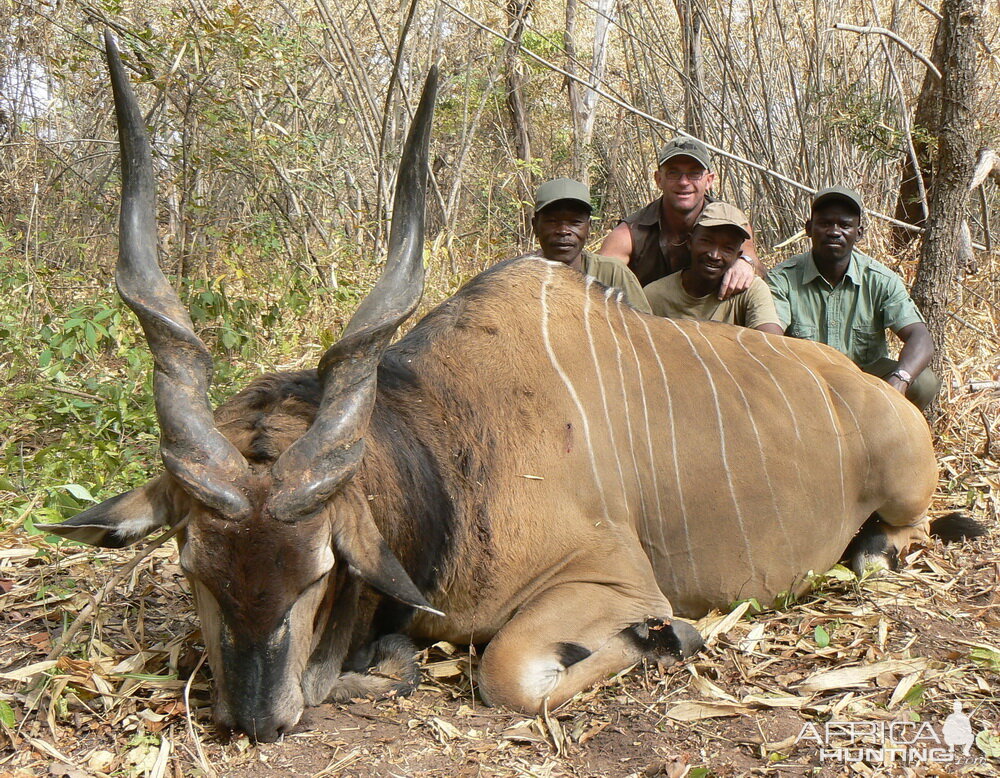 Lord Derby Eland Hunting in C.A.R.