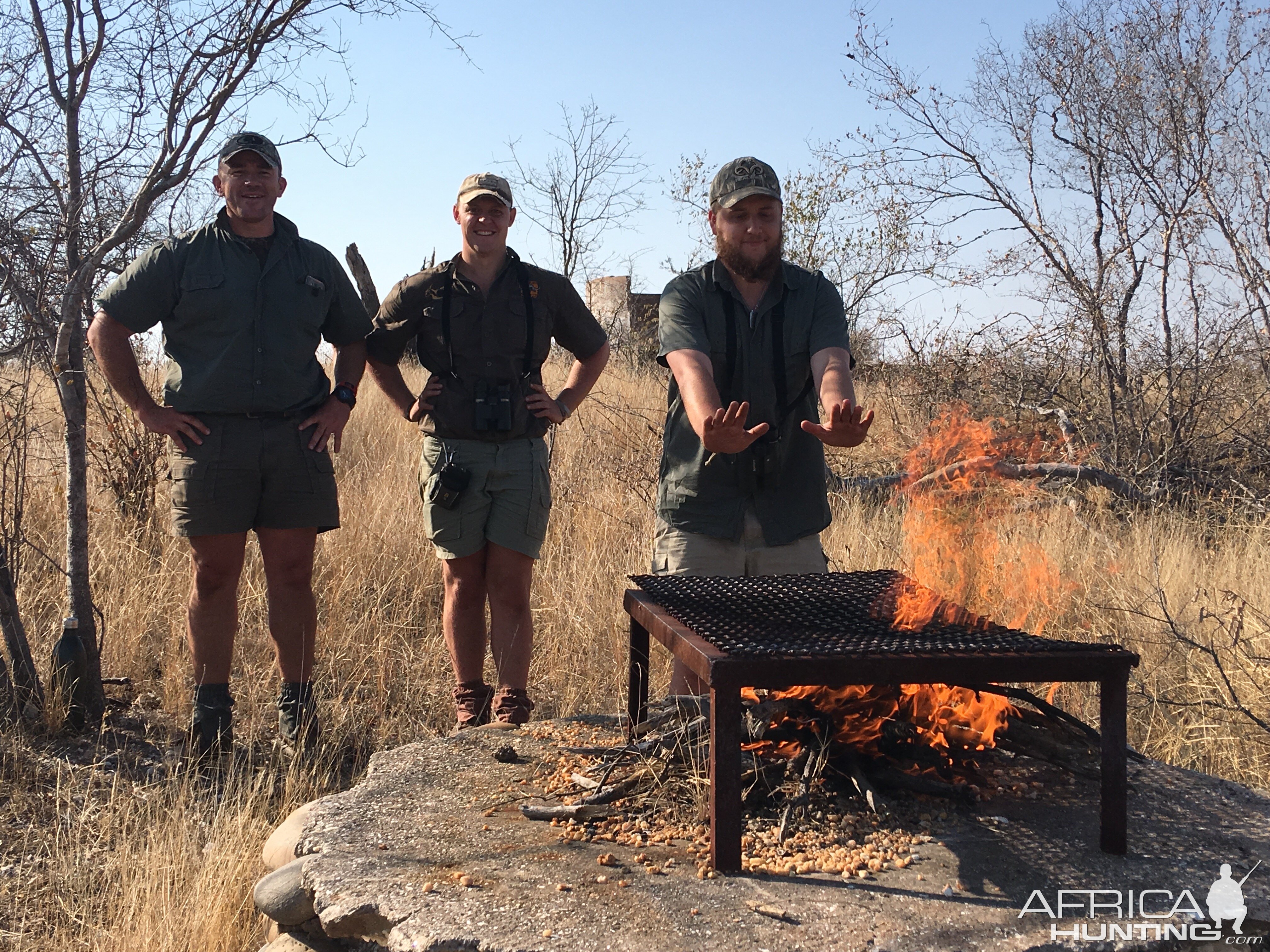 Lunch in the bush!