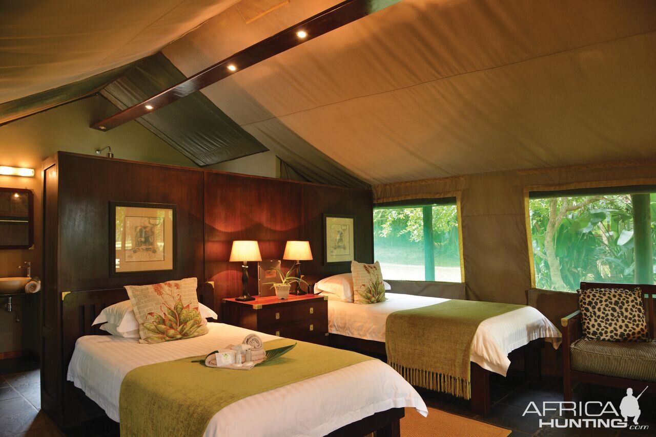 Luxury tented camp