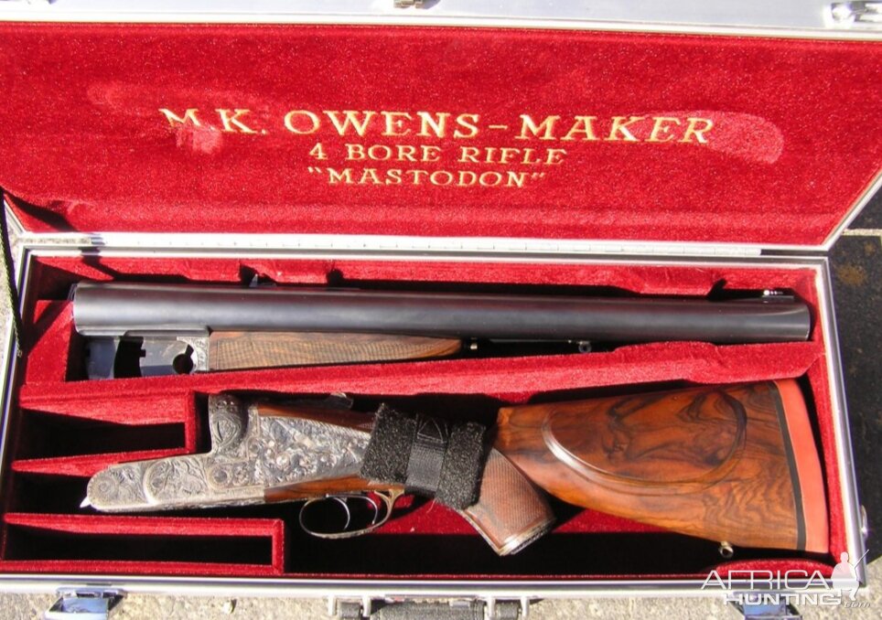 M.K. Owens 4 Bore Rifle