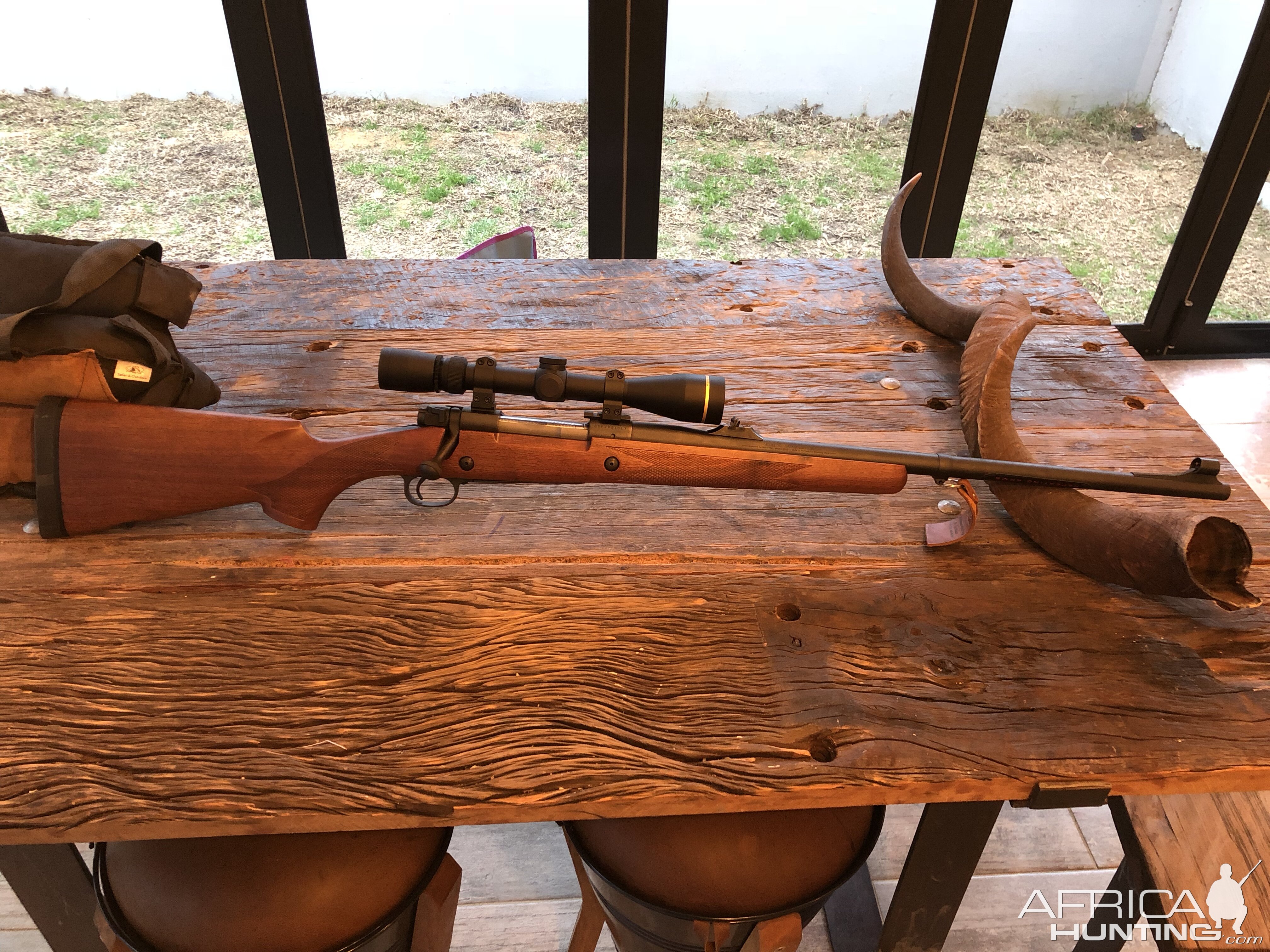 M70 Safari Express 375H&H Rifle