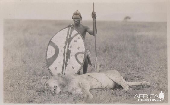 Maasai Lion Hunt