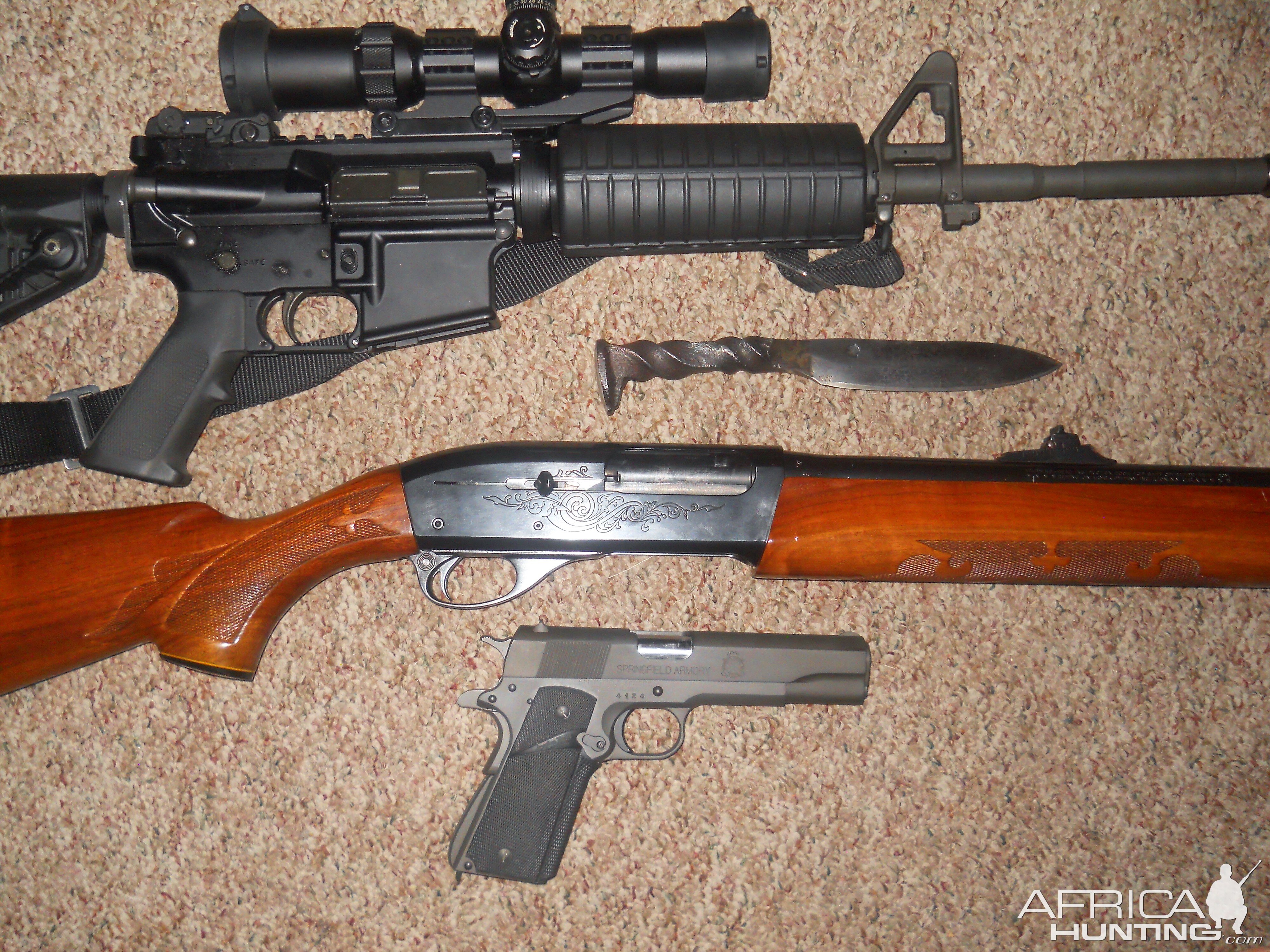 Main home defence firearms