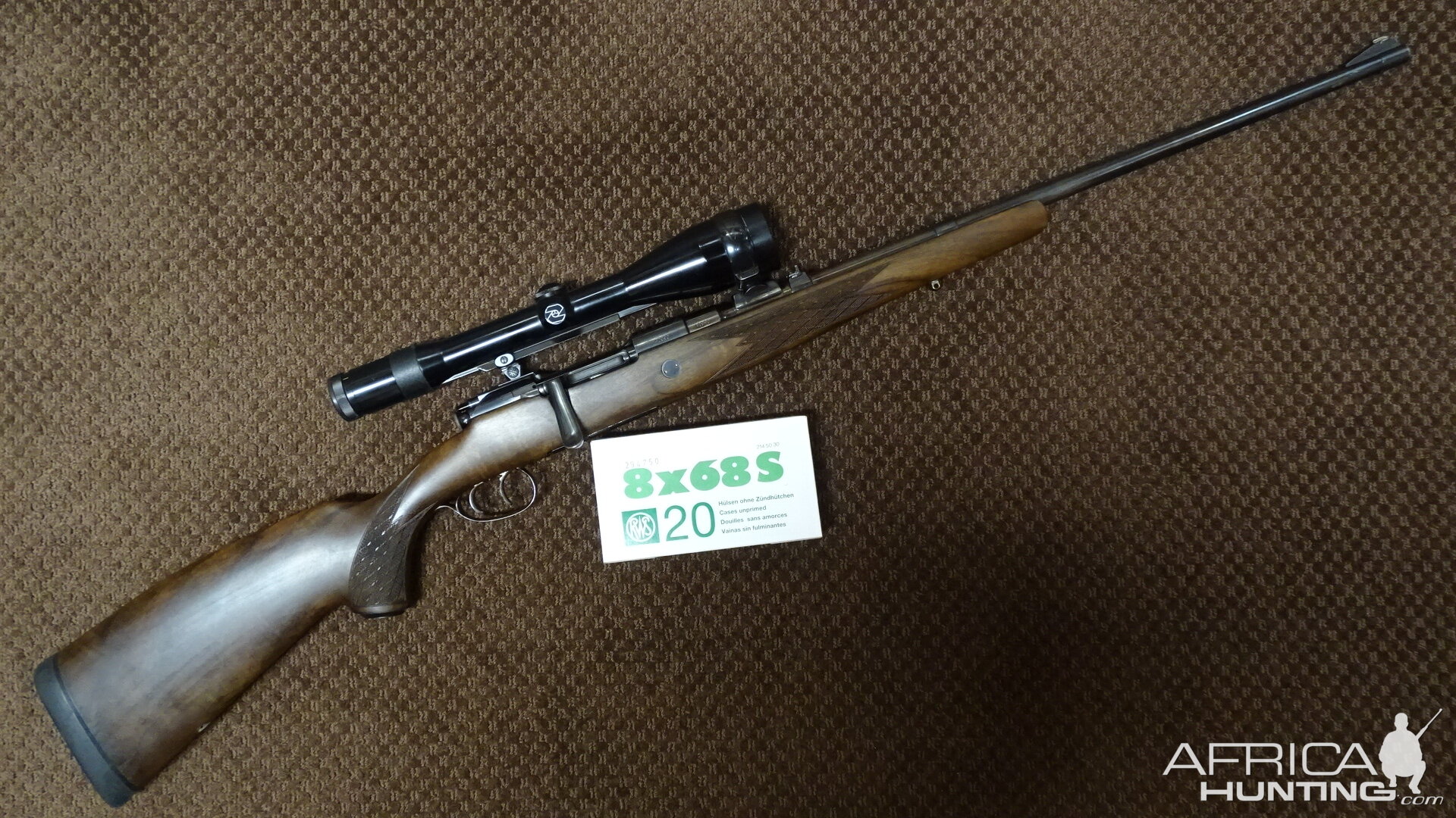 Mannlicher-Schoenauer and the 8x68S cartridge