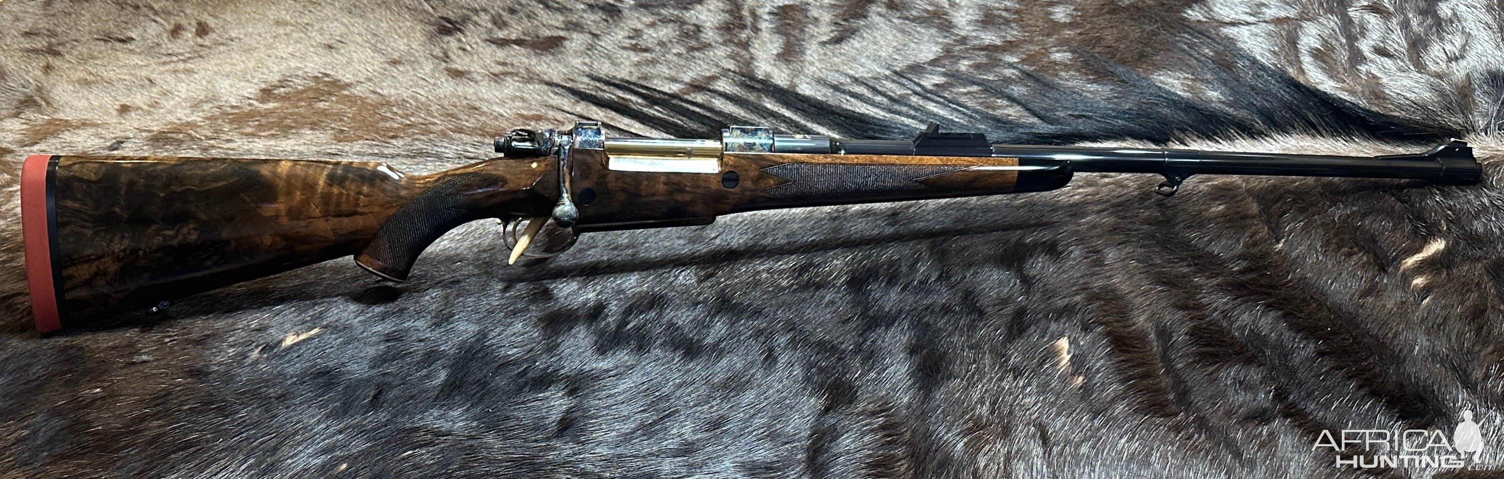 Mauser M98 125th Anniversary No.1 Cased Rifle in 375 H&H