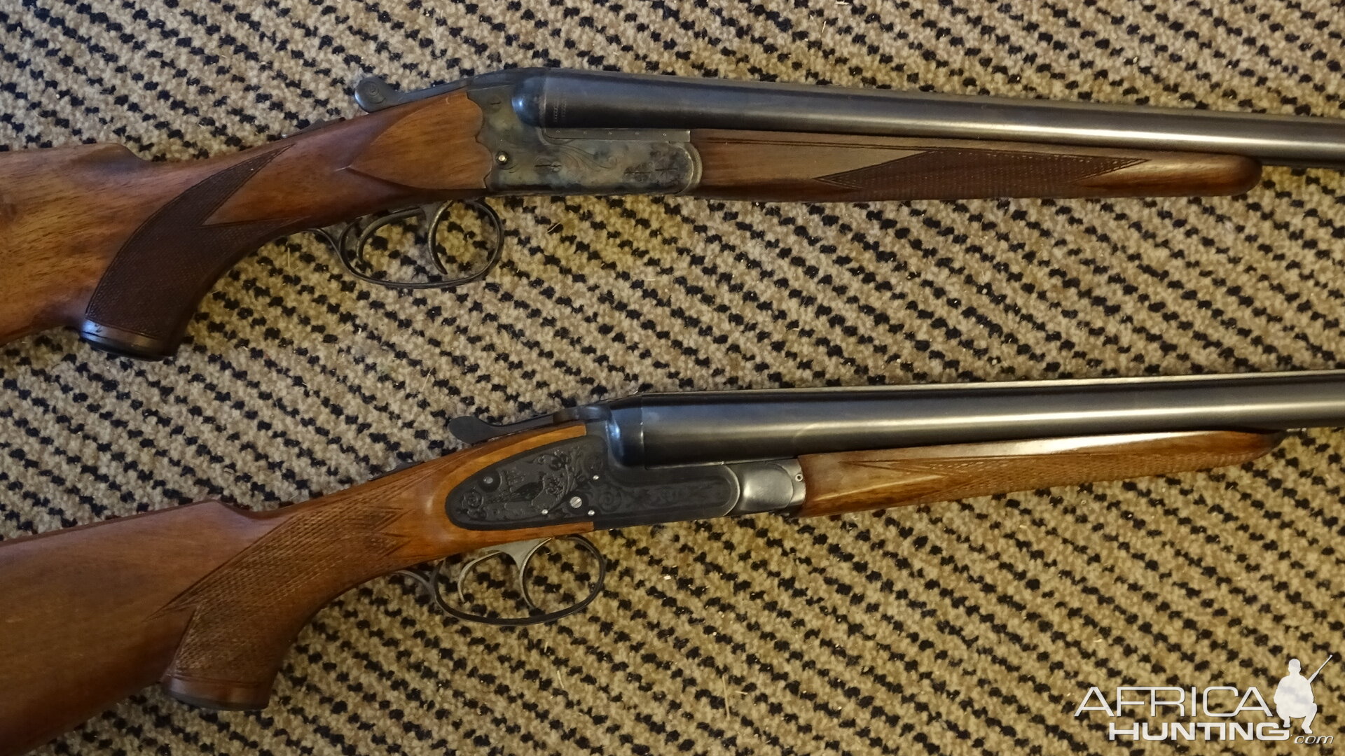 Merkel Suhl SxS 20 ga Double Rifle & CZ 12 ga Double Rifle