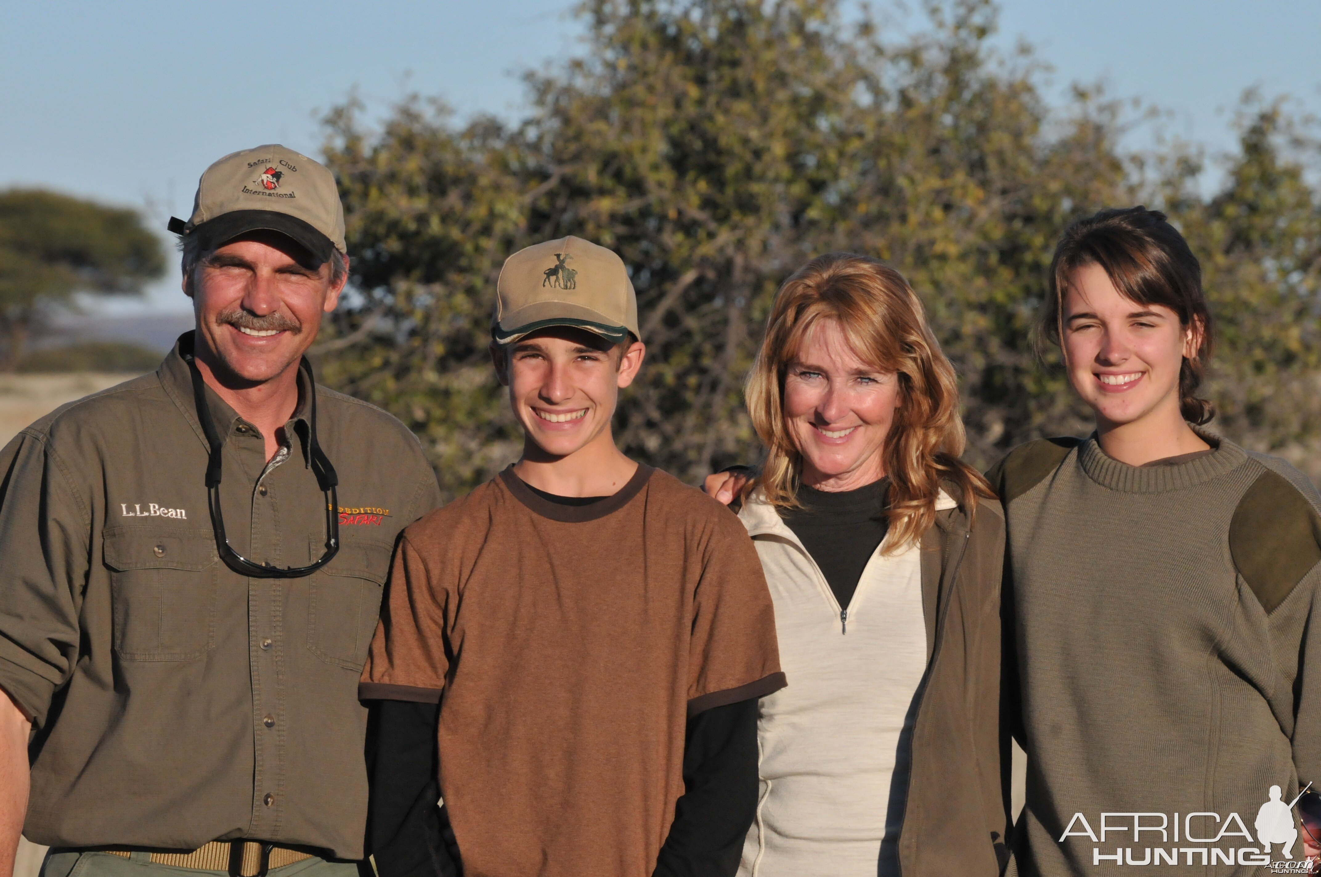 Mike, Hunter, Joy and Heather Rogers