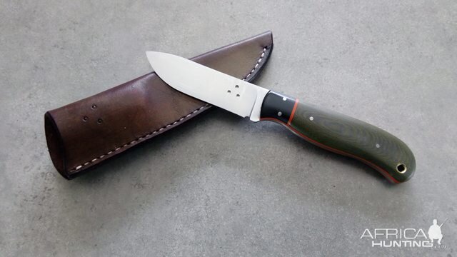 Mini Skinner Knife & Sheath