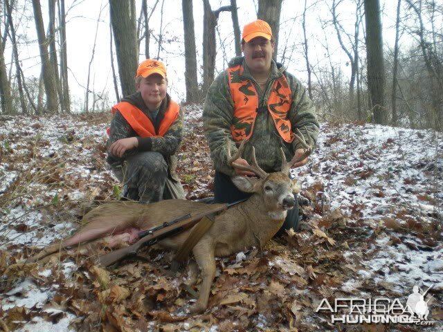 Monster 8 point buck taken with a Husqvarna .30-06